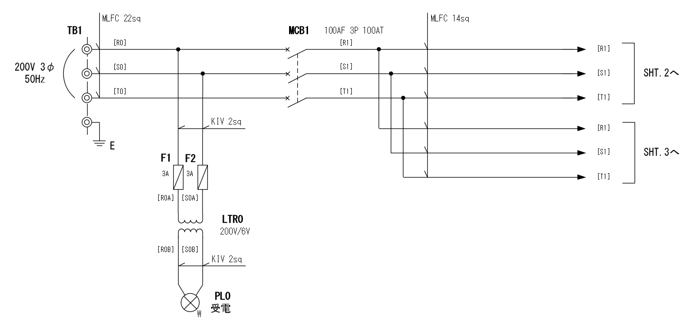 展開接続図 主回路 の作成手順 書き方 電気制御設計 制御盤設計から現地調整までの基本手順